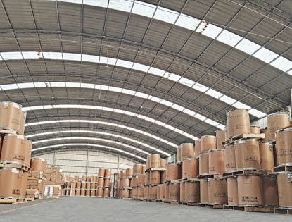 Finished product warehouse